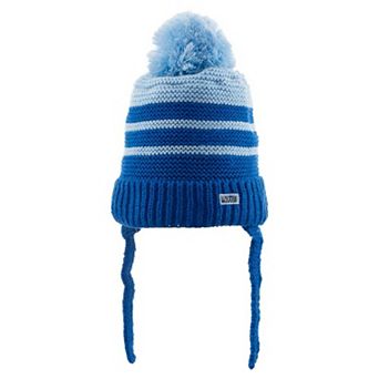 Infant Boys' Knitted Winter Beanie With Earflaps