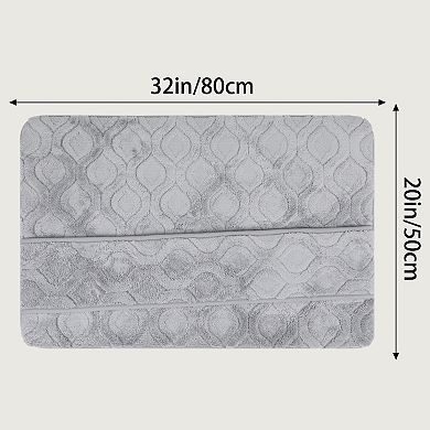 1Pc Quick Dry Bath Mat, Non Slip Absorbent Rug for Shower Floor, Bathroom Decor