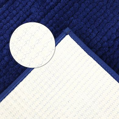 1Pc Letter Bathroom Mat Soft Fluffy Chenille Non Slip Backing Absorbent Toilet Baths Rugs Home