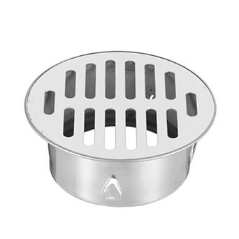 Floor Drain Cover, 4.4" Stainless Steel Anti Blocking Drain Cover for Bathroom, 88 Flat Mouth
