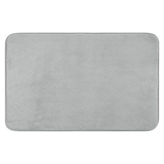 1 pc Geometric Pattern Bathroom Mat Soft Memory Foam Absorbent Non-Slip Bath Rugs