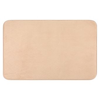 1 pc Geometric Pattern Bathroom Mat Soft Memory Foam Absorbent Non-Slip Bath Rugs