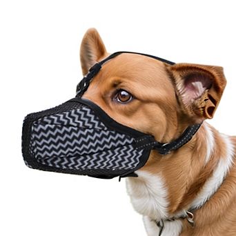 Dog Muzzle, Breathable Puppy Mesh Muzzle, Muzzle for Small Dogs, Anti Bite Chewing Muzzle