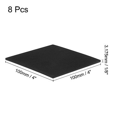 8 Pcs Foam Padding Sheets Square EVA Foam Sheet for Multi-Purpose Use and Protection