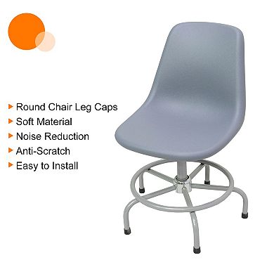 4Pcs Chair Leg Caps, Fit OD 3" Chair Leg Tips Non-Slip Chair Leg Floor Protectors for Furniture