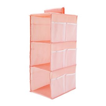 1 pc 3-shelf Closet Hanging Organizer, Hanging Storage Shelves