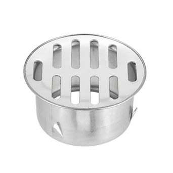 Floor Drain Cover, Stainless Steel Anti Blocking Drain Cover for Outdoor Bathroom, 67 Flat Mouth