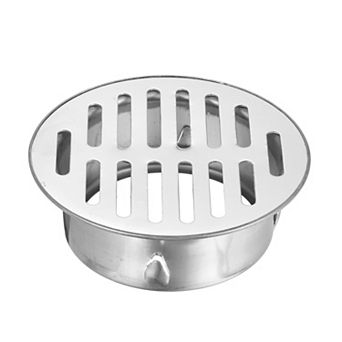 Floor Drain Cover, 4.8" Stainless Steel Anti Blocking Drain Cover for Bathroom, 98 Flat Mouth