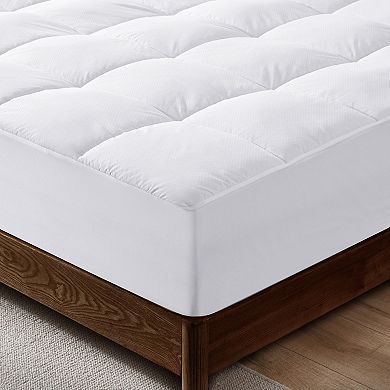 Unikome Ultra-Cool Sleep PCM Cooling Mattress Pad with Down Alternative Comfort