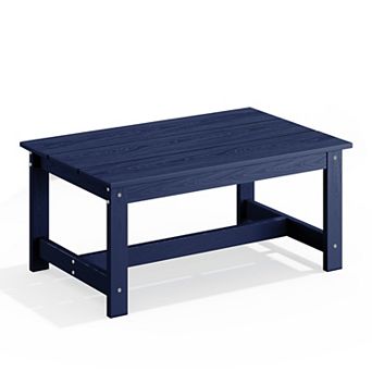 Outdoor Patio HDPE Widened Water Resistant Coffee Table