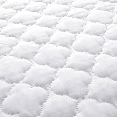 Unikome Waterproof Four Leaf Clover Quilted Mattress Protector Down Alternative Bed Pad Cover