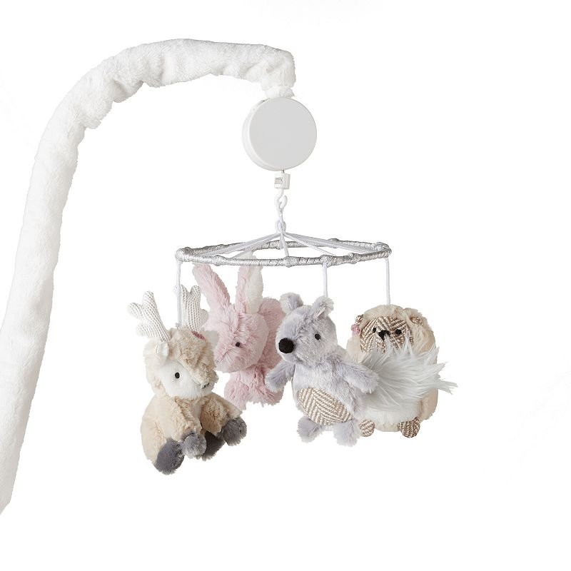 Levtex Baby Everly Crib Musical Mobile, Pink