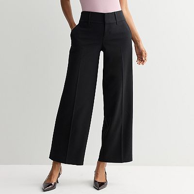 Petite Nine West Magic Waist Wide Leg Pants