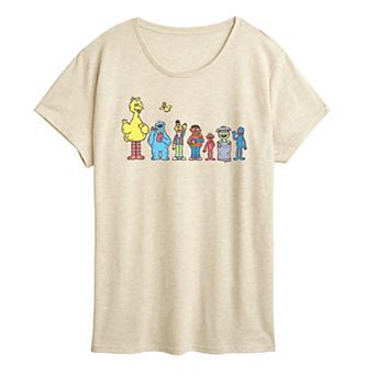 Women's Sesame Street Group Graphic Tee