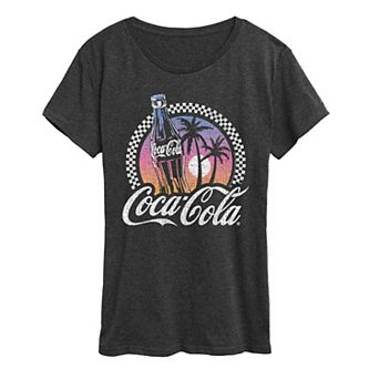 Women's Coca-Cola Beach Sunset Graphic Tee