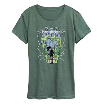 Women's Edward Scissorhands Comic Graphic Tee