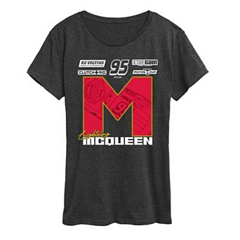 Disney / Pixar's Cars Lightning McQueen Women's Racer Graphic Tee