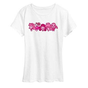 Women's Mattel 80th Anniversary Characters Graphic Tee