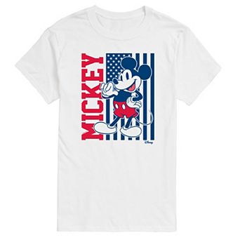 Disney's Mickey Mouse Men's USA Flag Tee