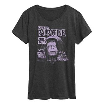 Women's Star Wars Emperor Palpatine Graphic Tee
