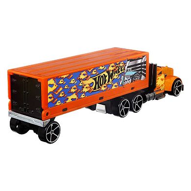 Hot Wheels 2-pc. Super Rigs Toy Car & Transporter Set Styles May Vary