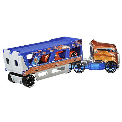 Mattel Hot Wheels Super Rigs 2-pc. Toy Car and Transporter Set