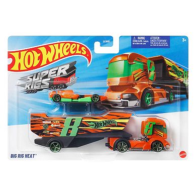 Hot Wheels Super Rigs 2-pc. Toy Car and Transporter Set - Styles May Vary