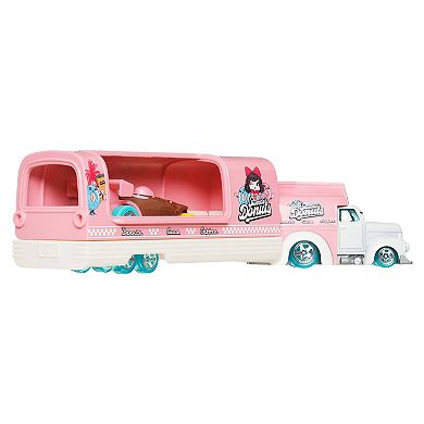 Hot Wheels 2-pc. Super Rigs with Matching Transporter and Vehicle Set - Styles May Vary