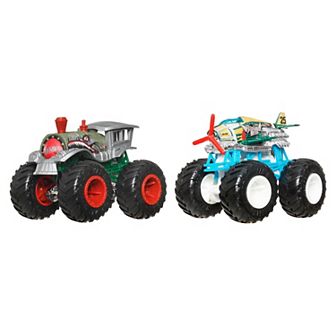 Hot Wheels Monster Trucks 2 pk Demolition Doubles Toy Trucks - Styles May Vary