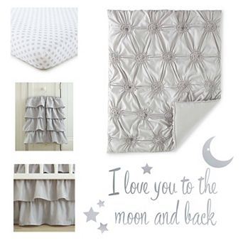 Levtex Baby Willow 5 pc Nursery Crib Bedding Set