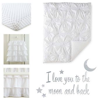 Levtex Baby Willow 5 pc Nursery Crib Bedding Set