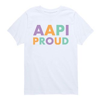 Boys 8-20 AAPI Proud Graphic Tee