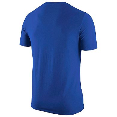 Men's Nike Royal Duke Blue Devils 2025 NCAA Men's Basketball Tournament March Madness Final Four Locker Room T-Shirt