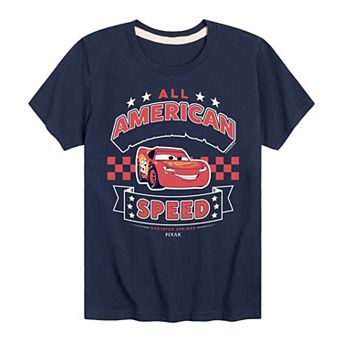 Disney / Pixar's Cars Boys 8-20 All American Speed Graphic Tee