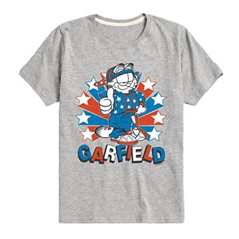Boys 8-20 Garfield Americana Vintage Graphic Tee