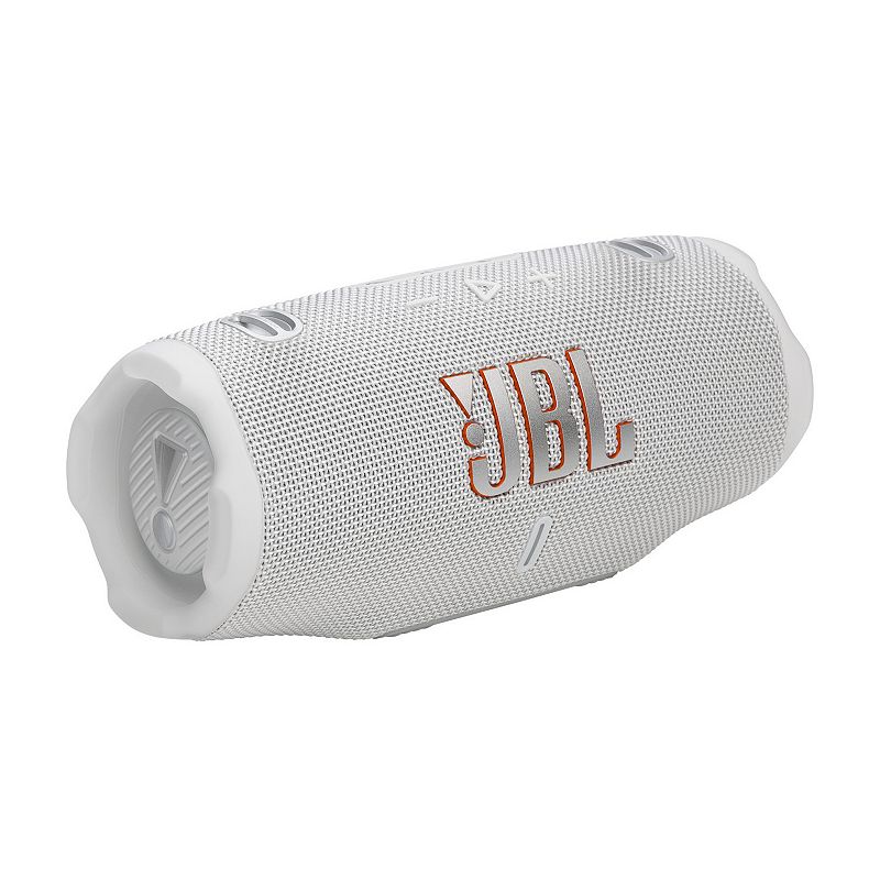 JBL Charge 6 Portable Waterproof Bluetooth Speaker, White