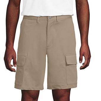 Men's Lands' End 9 in Flex Performance Cargo Shorts