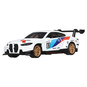Hot Wheels Pull-Back Speeders 2022 BMW M4 GT3 Toy Car