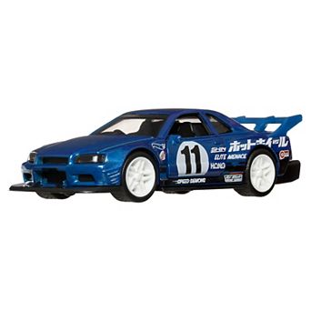 Hot Wheels Pull-Back Speeders Toy Car 1:43 Scale - Styles May Vary