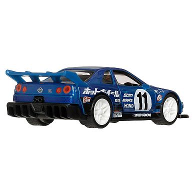 Hot Wheels Pull-Back Speeders Toy Car 1:43 Scale Styles May Vary