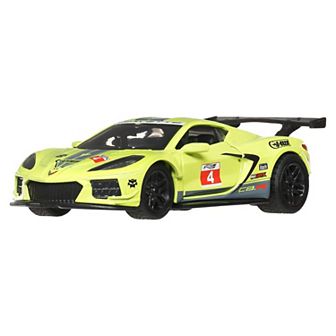 Hot Wheels Pull-Back Speeders Corvette C8.R Toy Car