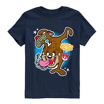 Boys 8-20 Looney Tunes Taz Skateboard Graphic Tee
