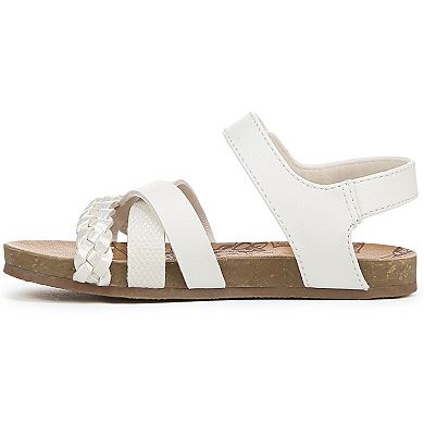 Blowfish Malibu Gaia Toddler Girls Faux Leather Sandals