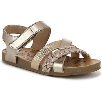 Blowfish Malibu Gaia Toddler Girls Faux Leather Sandals
