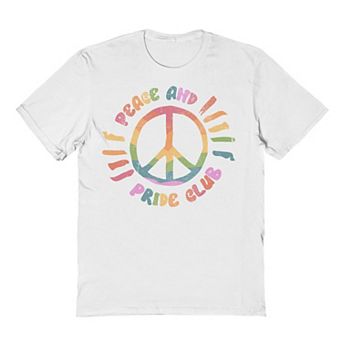 Men's Grayson Threads The Label Peace And Pride Club Pride Graphic Tee