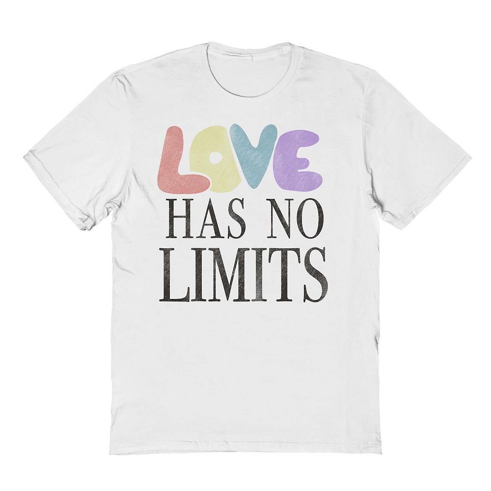 Men's Grayson Threads The Label Love Has No Limits Pride Graphic Tee