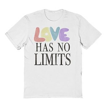Men's Grayson Threads The Label Love Has No Limits Pride Graphic Tee