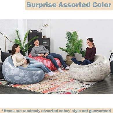 Bestway Inflate-A-Chair Inflatable Indoor/Outdoor Air Chair - Styles May Vary