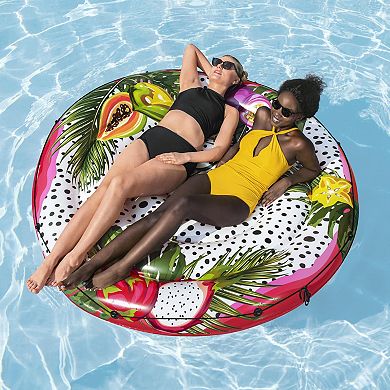 Bestway XL Inflatable Pool Float Fruits of Paradise Island