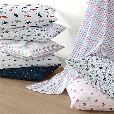 Nautica Patterned Sheet Set with Pillowcases